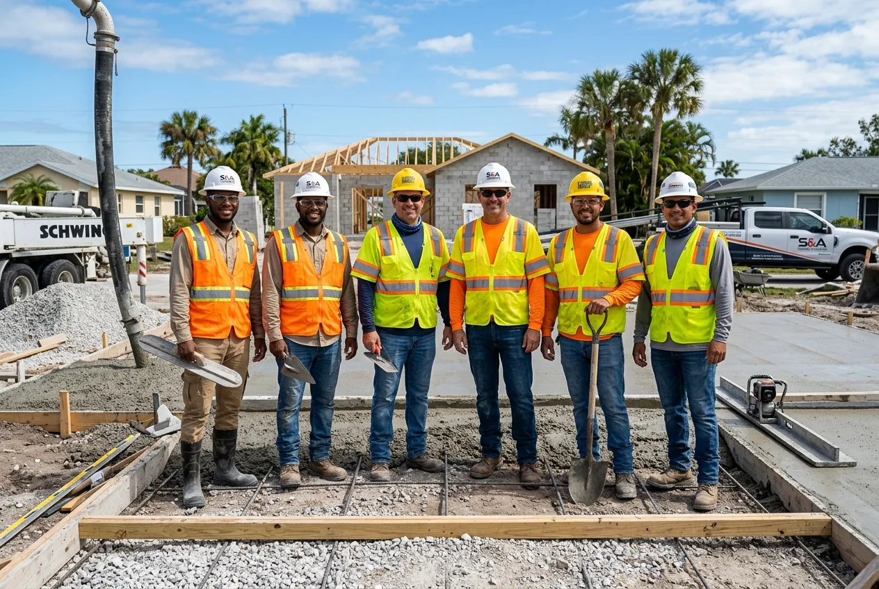 East Milton Concrete professional team — concrete services in East Milton, FL
